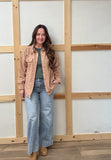 High Rise Ankle Patch Pocket Jeans