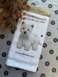 Westie Towel