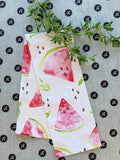 Geometry Watermelon Slice Tea Towel