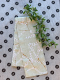 Geometry Quiet Flowers Tea Towel