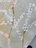 Geometry Quiet Flowers Tea Towel