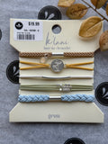 Grow Hair Tie Bracelet Set