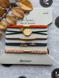 Discover Hair Tie Bracelet Set