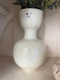 12" Stoneware Glazed Vase