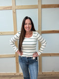 Julia Striped Tee