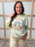 Let's Go Girls Graphic Sweatshirt