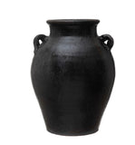 Found Black Clay Jar FINAL SALE
