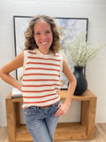 CHUNKY KNIT SWEATER TANK