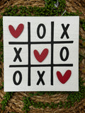 Valentine Tic-Tac-Toe Sign