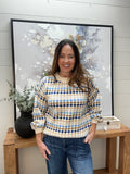 KNIT PULLOVER SWEATER