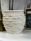 8" Ivory Knot Vase