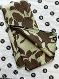 Geometry Eucalyptus Double Sided Tea Towel