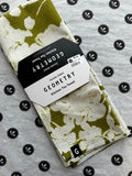 Geometry Sweet Green Double Sided Tea Towel