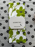 Geometry Blooming Blossoms Tea Towel