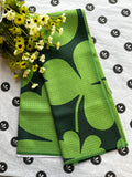 Geometry Clever Clover Tea Towel