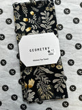 Geometry Woodland Wildflowers Tea Towel