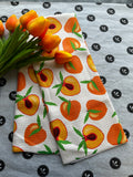 Geometry Sweet Peach Tea Towel
