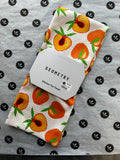 Geometry Sweet Peach Tea Towel