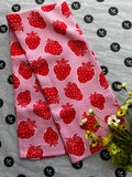 Geometry Strawberry Fields Tea Towel