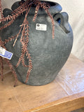 Chunky Oversized Washed Charcoal Clay Pot