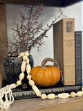45" Wood Bead Garland