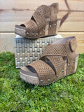GUILTY PLEASURE FAUX SUEDE SANDAL