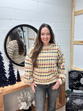 KNIT PULLOVER SWEATER