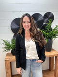 Sandra Blazer with Patterned Lining