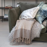 60x50 Cotton Throw with Fringe