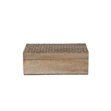 Natural Carved Mango Box