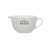For Goodness Bakes 5.5"x13" Stoneware Batter Bowl